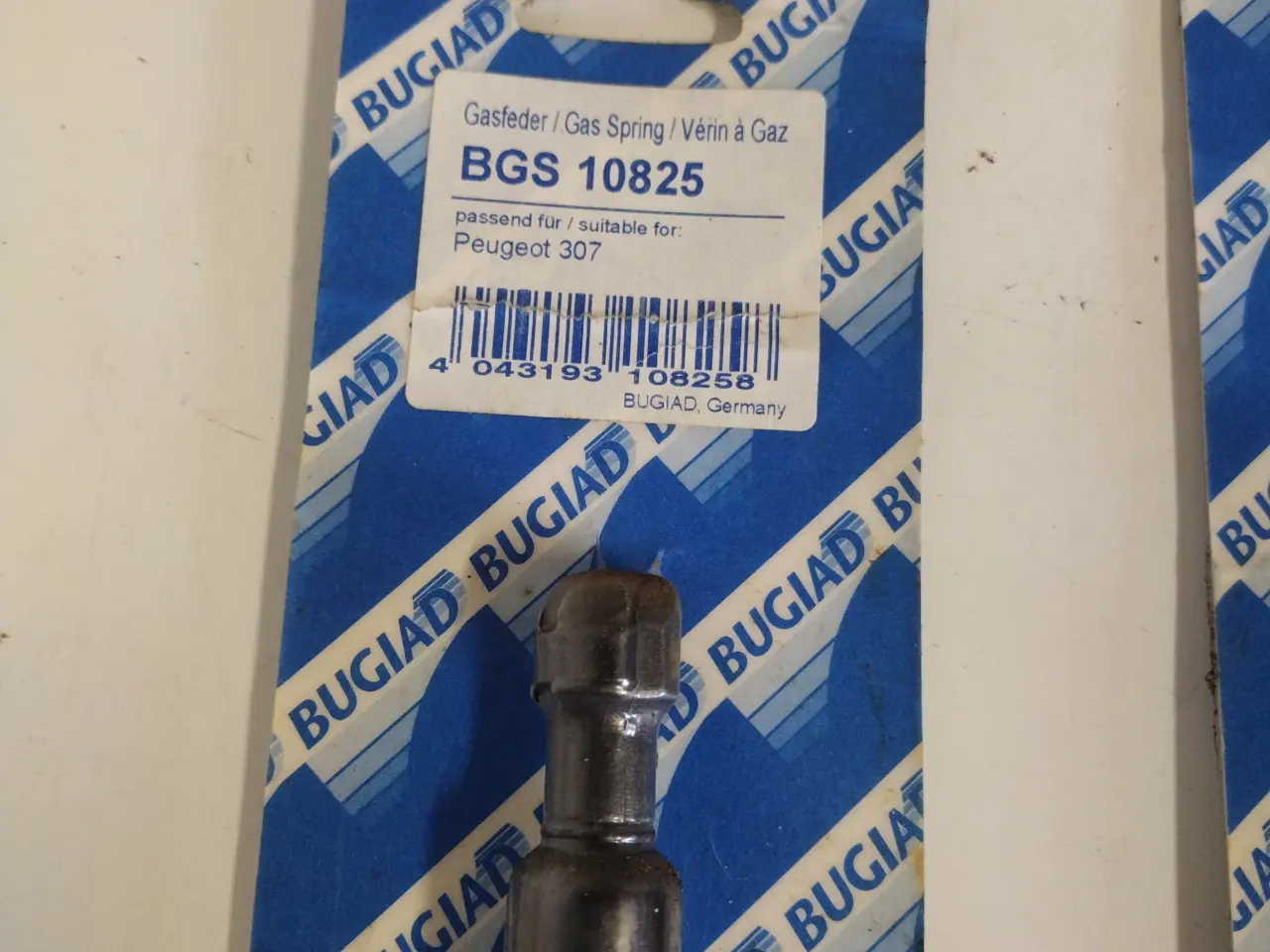 Billede 2 - 2 x Bagklapsdæmper Peugeot 307 