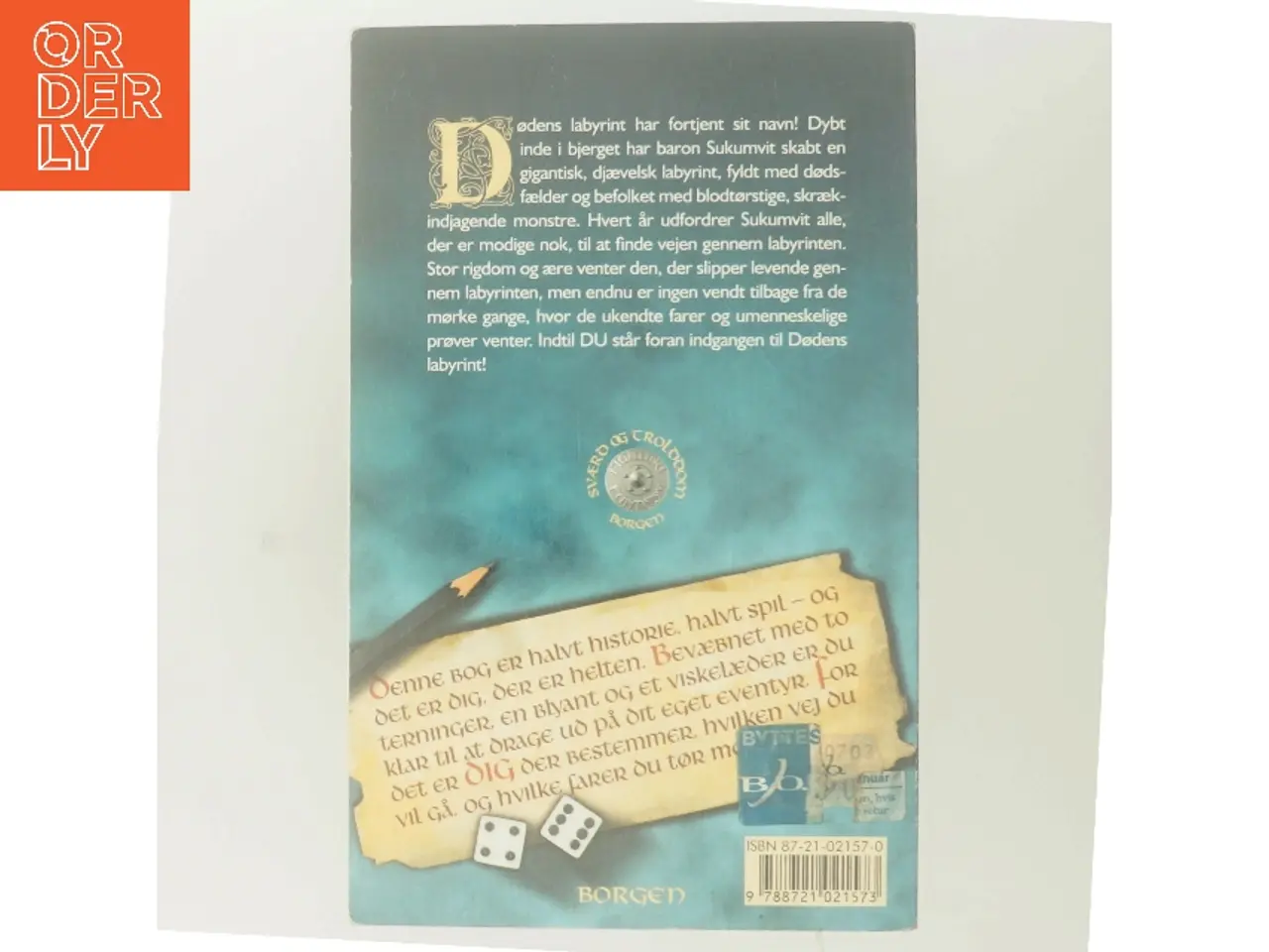 Billede 3 - Dødens labyrint af Ian Livingstone (Bog)