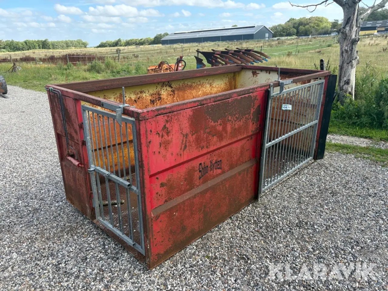 Billede 1 - Grisekasse Sabo Hytten 3x1,5x1,2 meter
