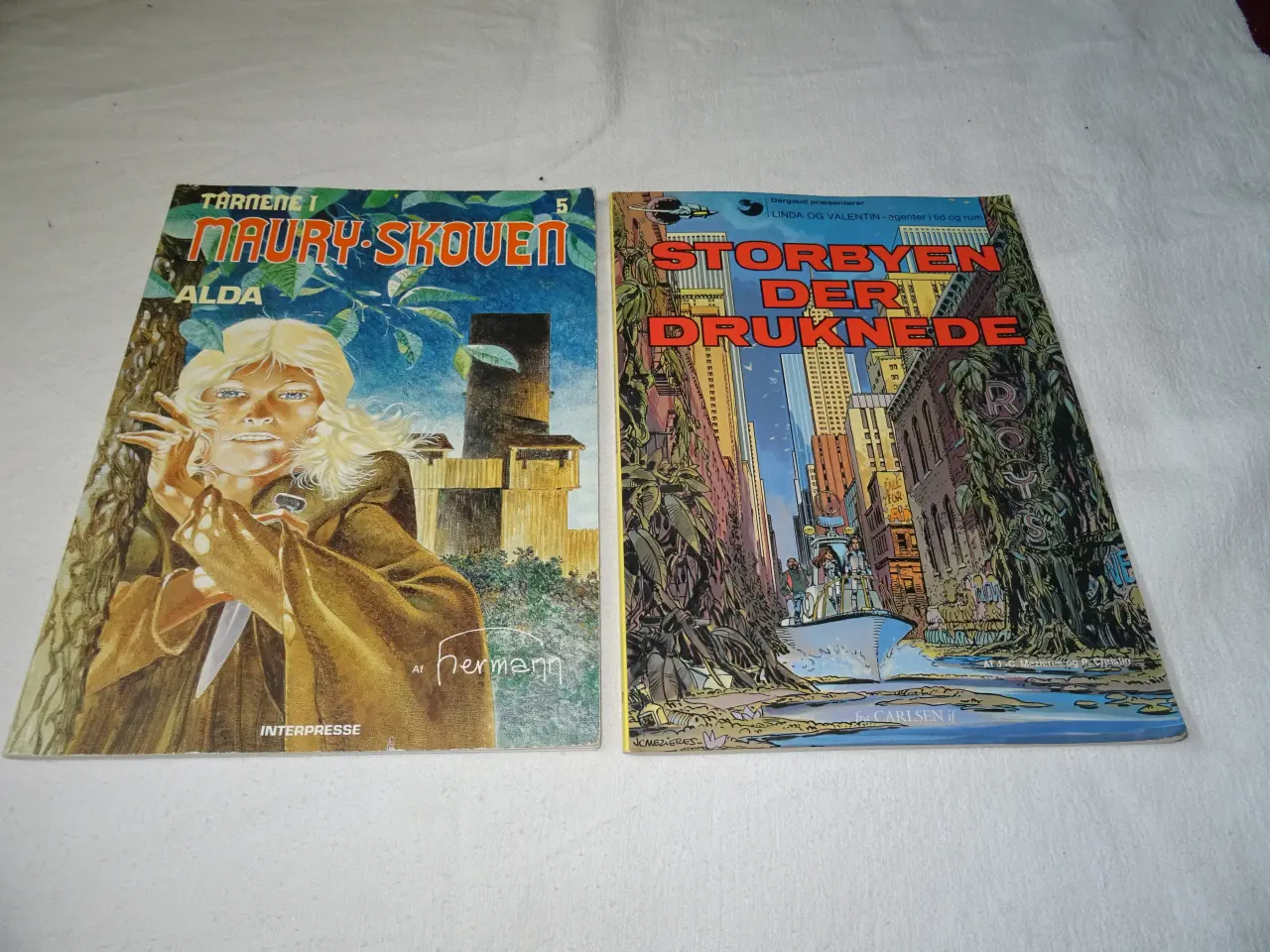 Billede 1 - maury skoven + Linda og Valentin 45 kr stk