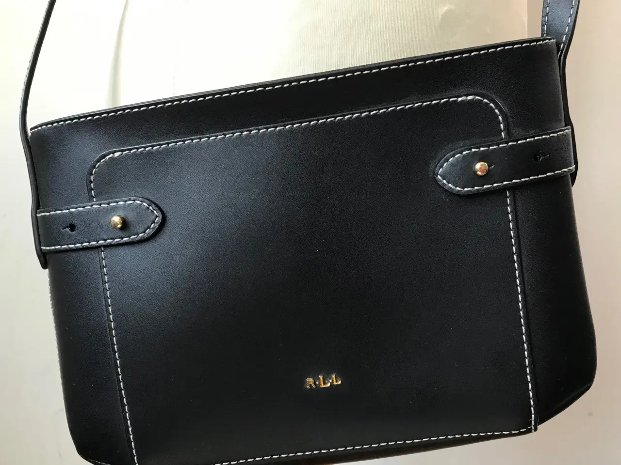 Billede 1 - Ralph Lauren, skuldertaske i skind