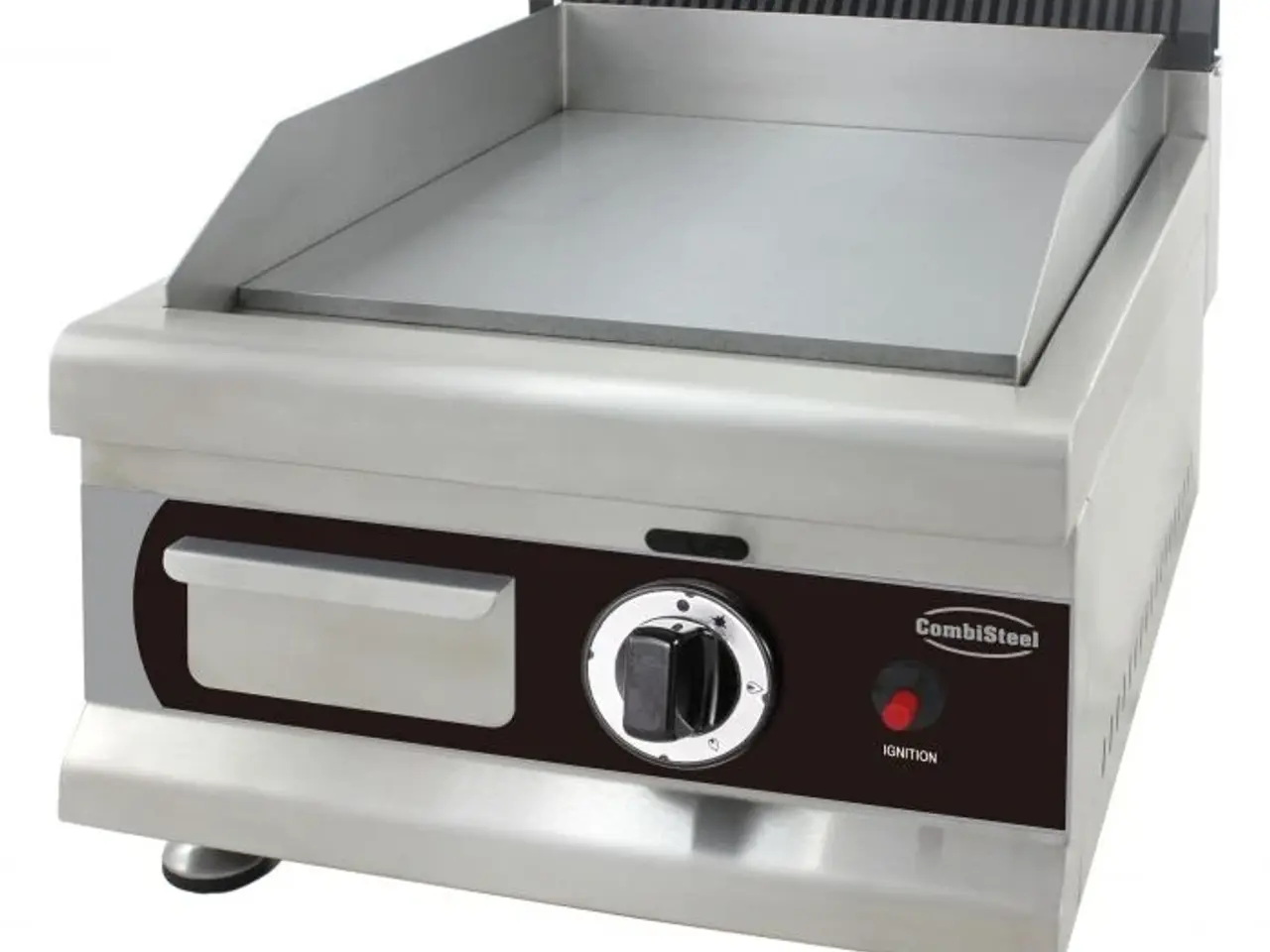 Billede 1 -  Stegeplade til gas – glat – B400 x D575 x H365 mm