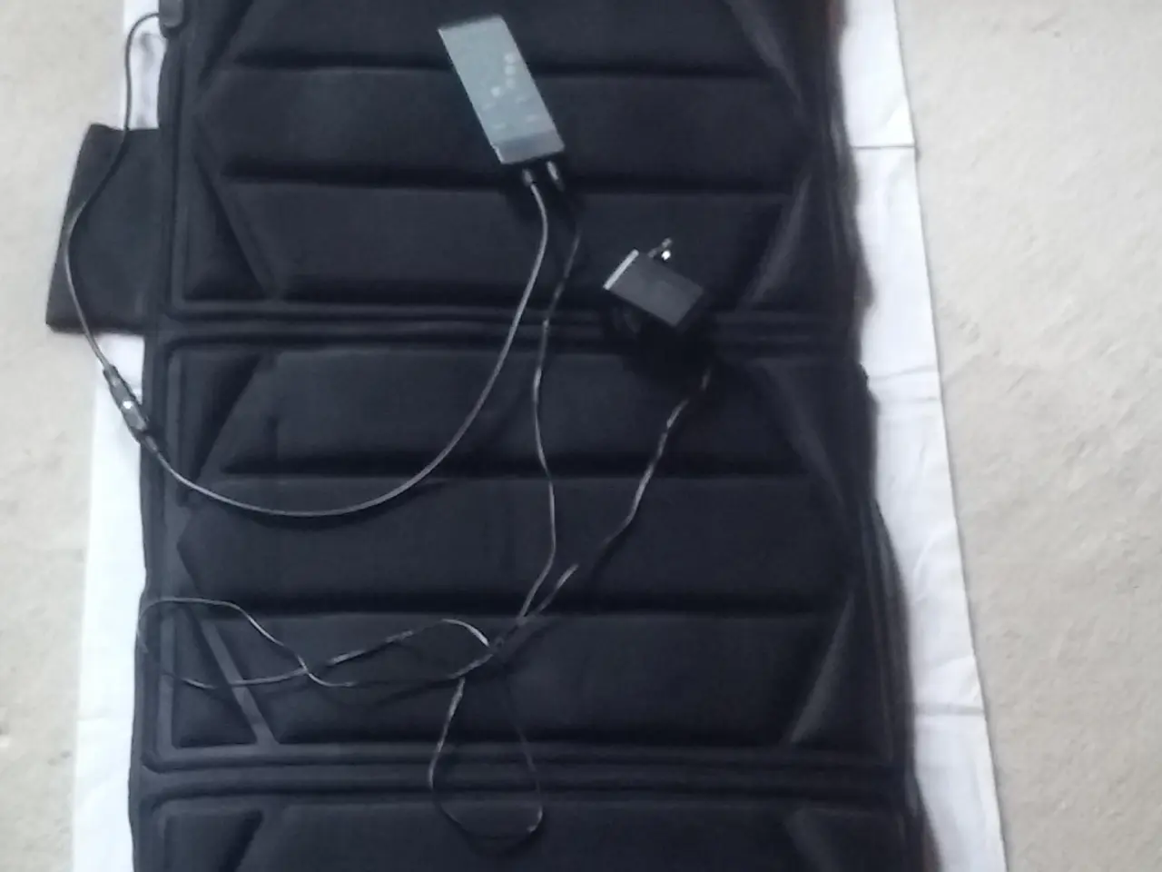 Billede 3 - Massagemåtte med varme og 10 motorer til massage