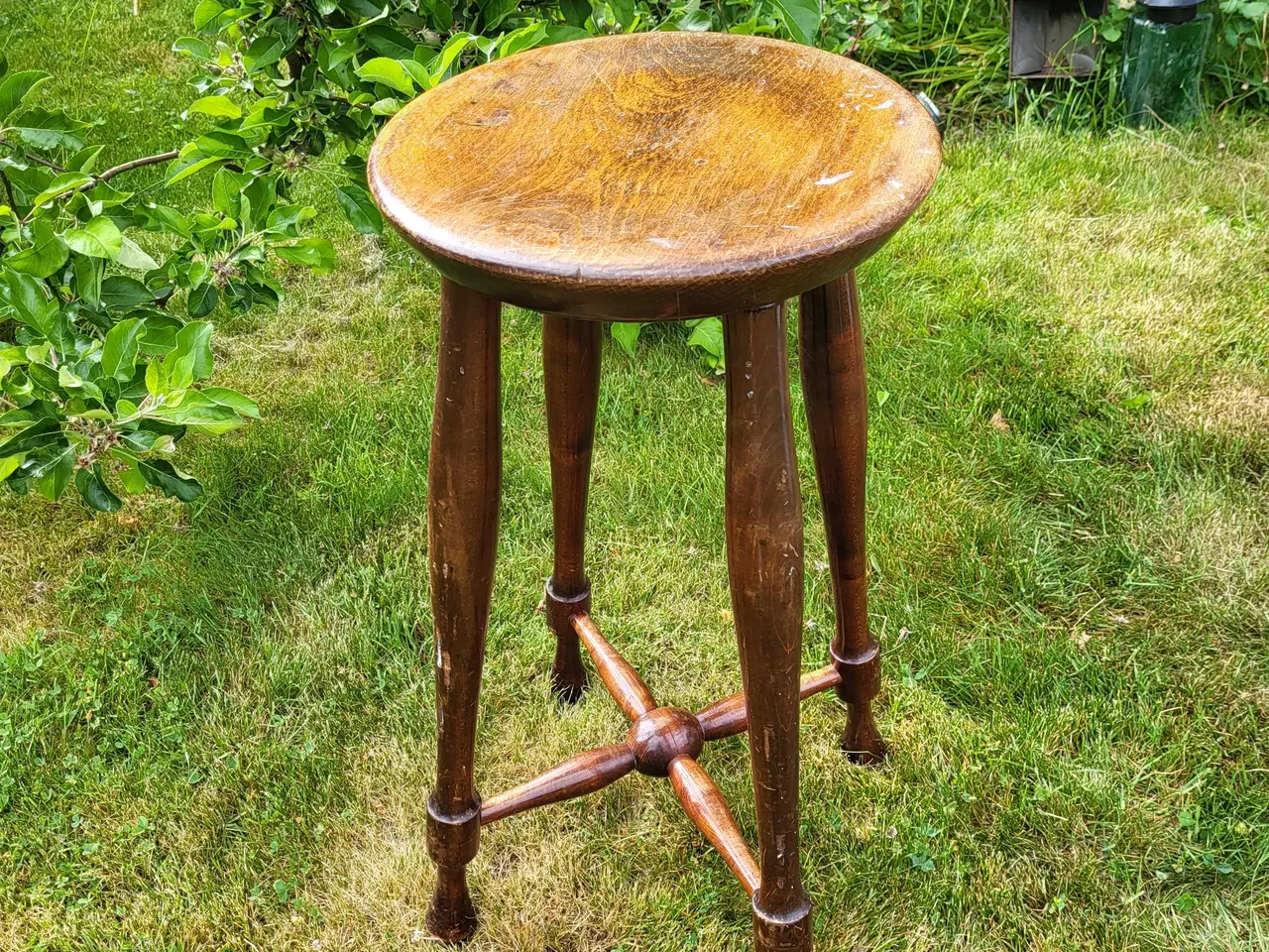 Billede 6 - Retro taburet/barstol