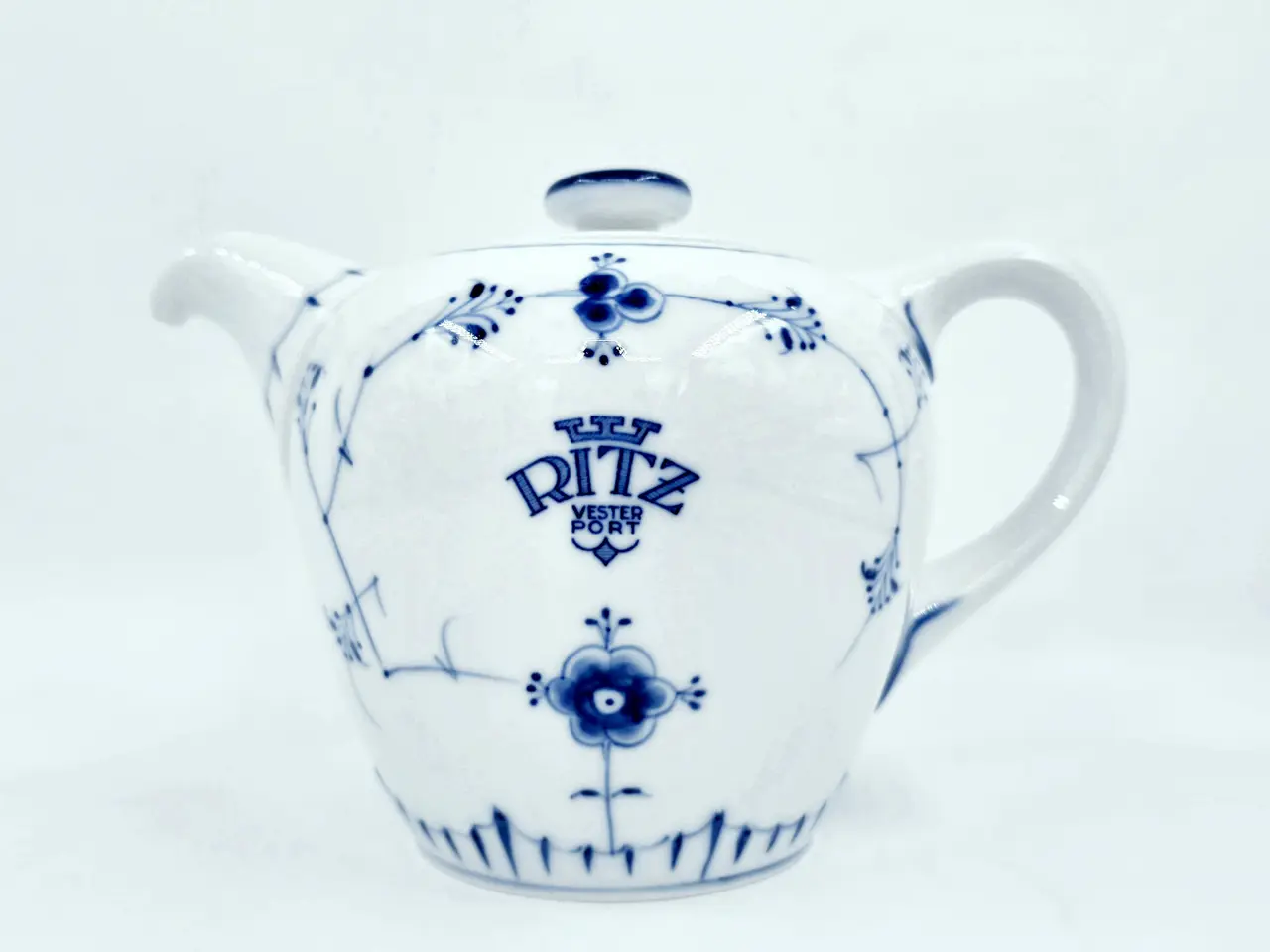 Billede 1 - B & G Musselmalet Tekande 1 sortering Hotelporcelæn