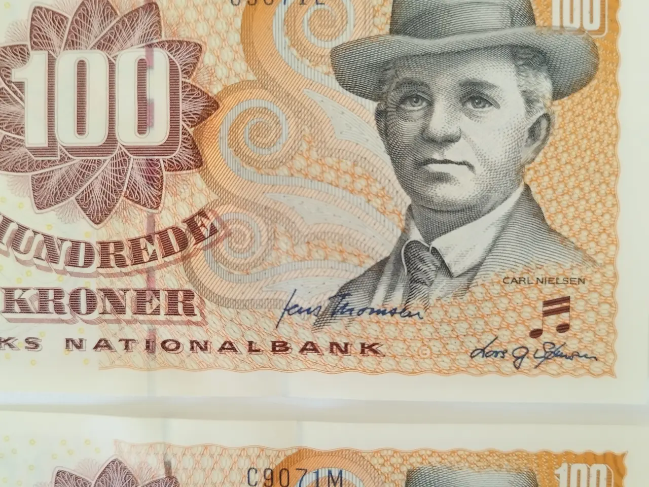 Billede 4 - 💯 Kroner. 2007. Bankfriske. Rækkefølge