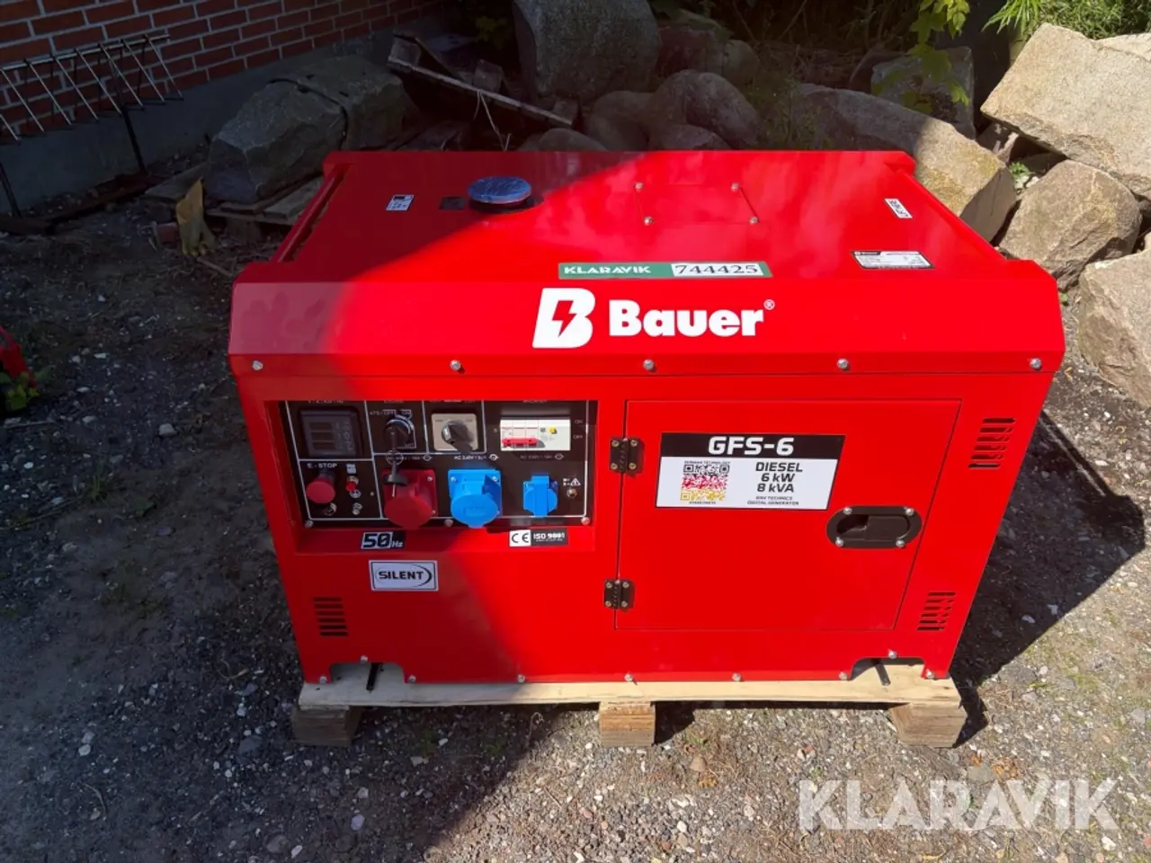Billede 2 - Generator Bauer GFS-6 6 kW