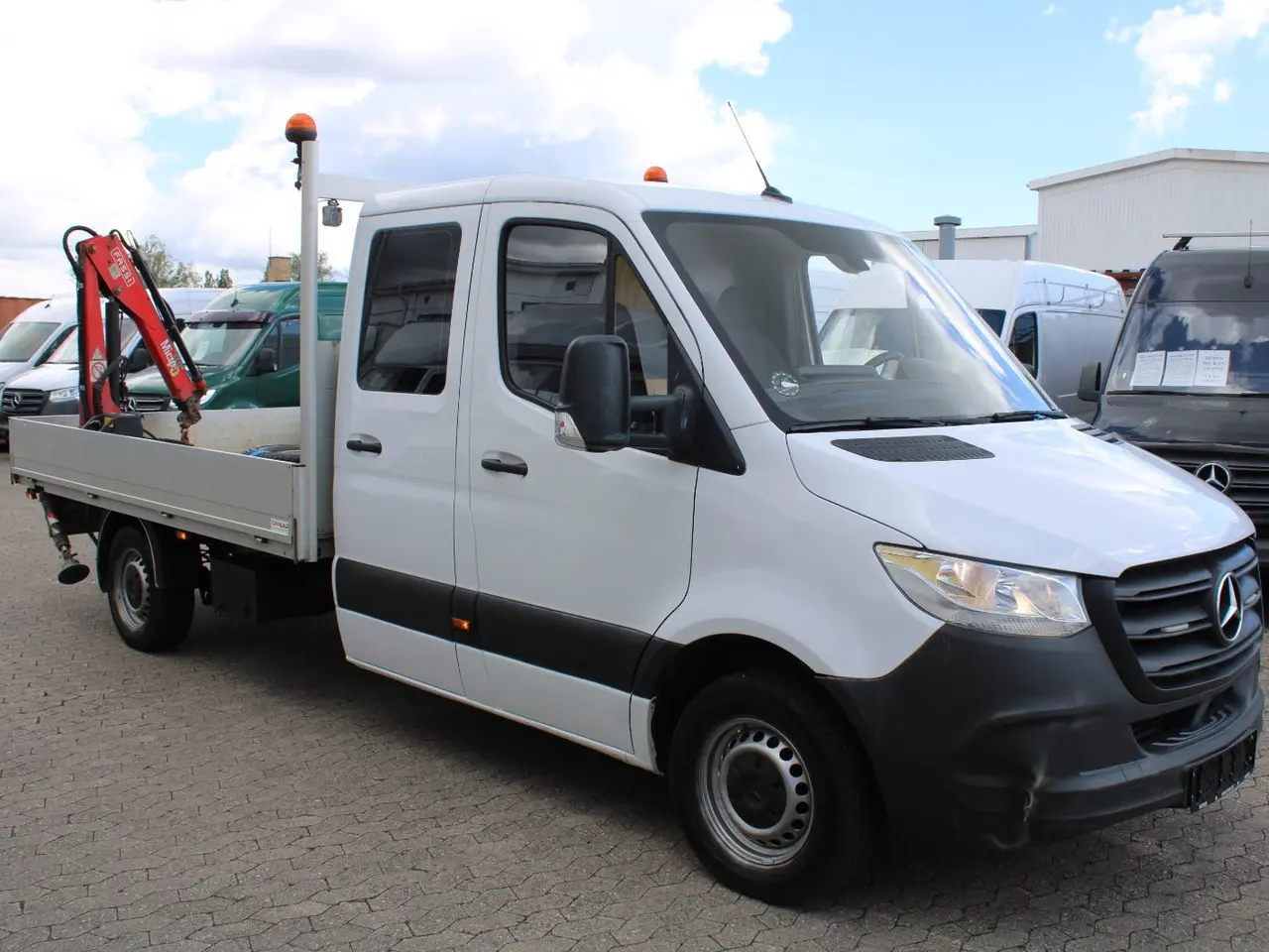 Billede 3 - Mercedes Sprinter 316 2,2 CDi A3 Mandskabsvogn m/lad aut. RWD