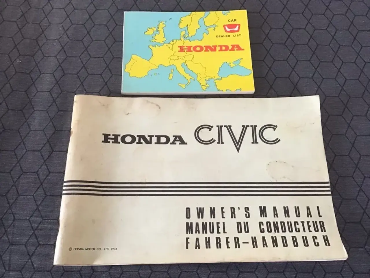 Billede 1 - Honda bøger 70 erne