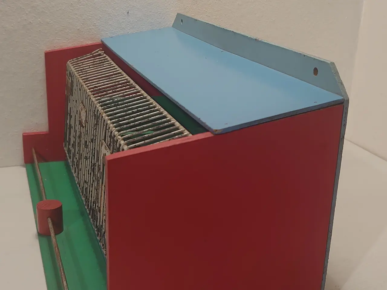 Billede 5 - Reisler:Sjældent Zoo rovdyrbur. 1950´erne.L. 36cm.