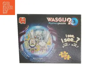 PUSLESPIL Wasgij - Mystery Puzzle nr. 3 - 1000 brikker fra Jumbo (str. 1000 brikker cm)