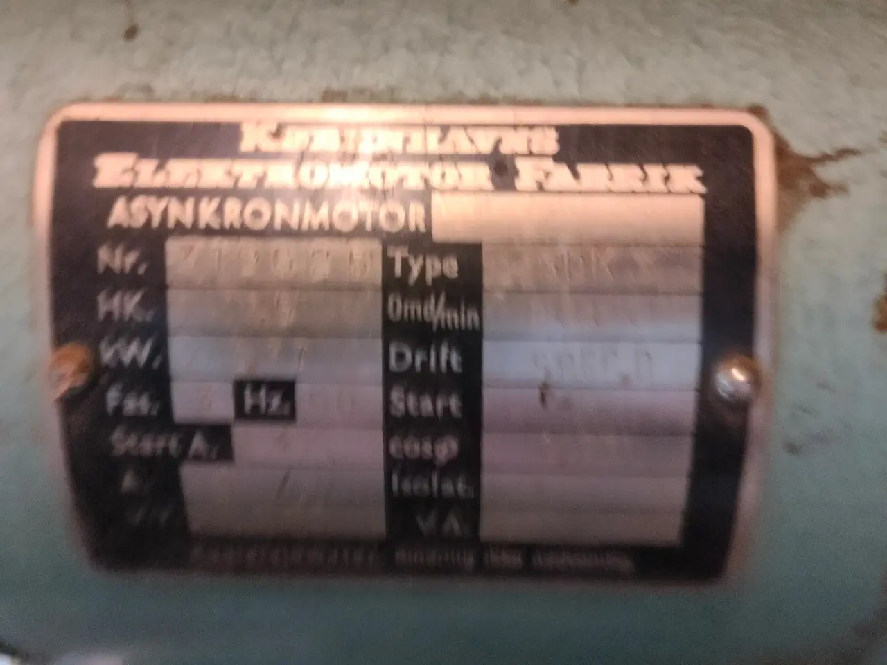 Billede 2 - Klassisk bænksliber fra Københavns Elektromotor Fa