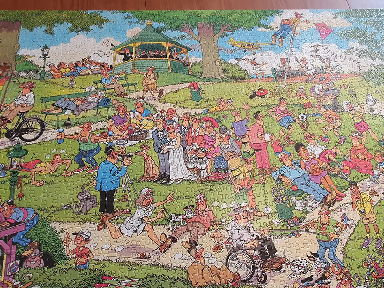 Billede 3 - Puslespil | Jan Van Haasteren | The Park | (3.000)