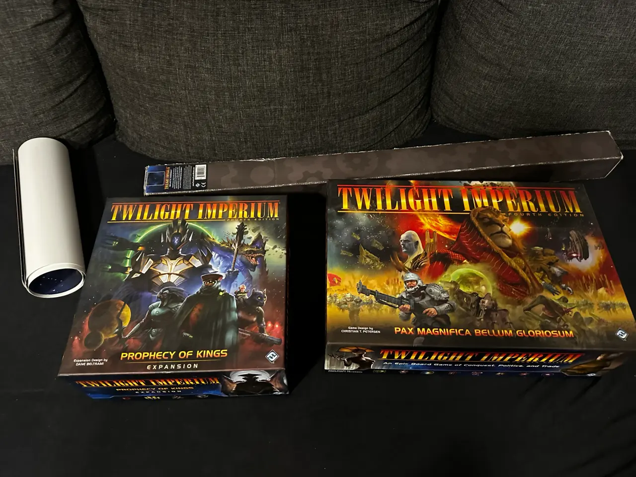 Billede 1 - Twilight Imperium 4 + Prophecy of Kings + måtte