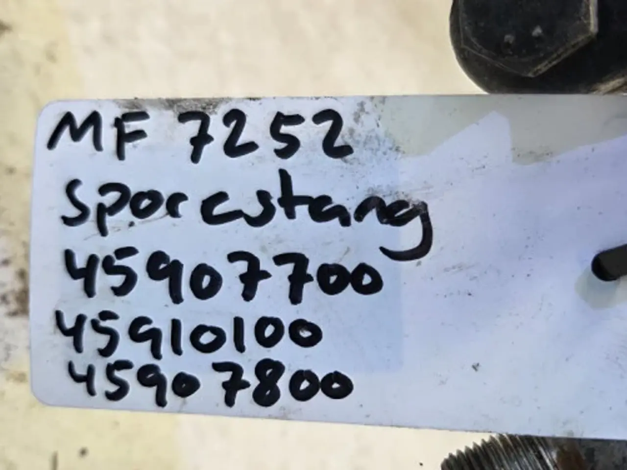 Billede 11 - Massey Ferguson 7252 Sporestang 45907700