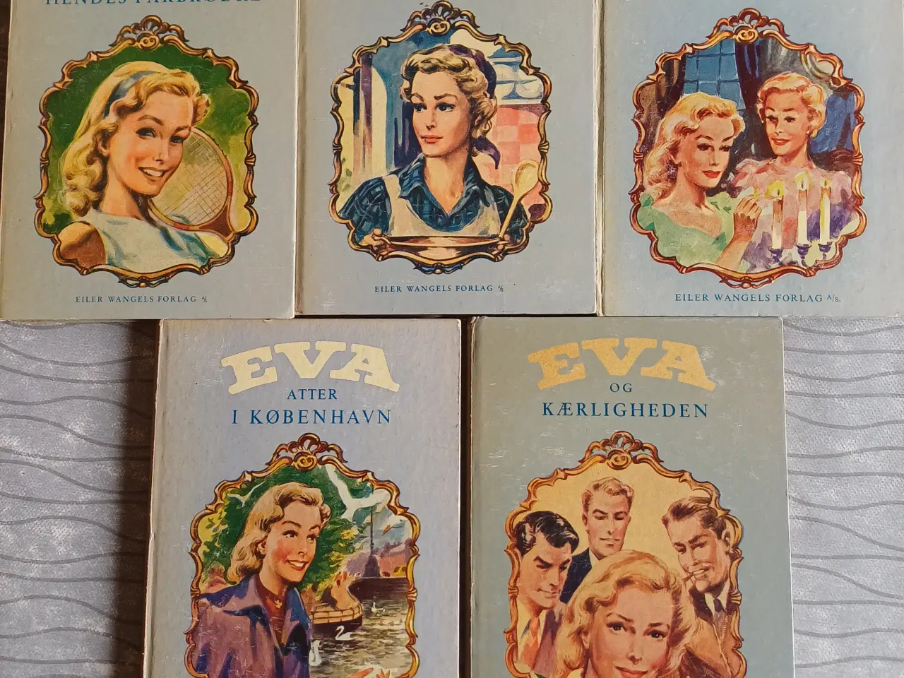 Billede 1 - Eva ungdomsbøger fra 1955