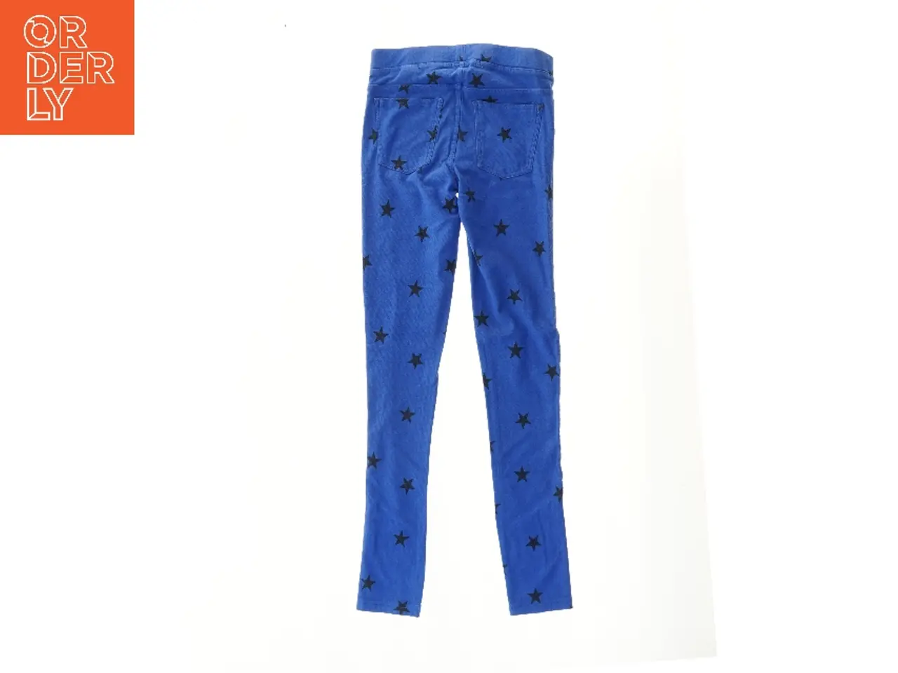 Billede 2 - Blå bukser med stjernemønster fra H&M (str. 158)