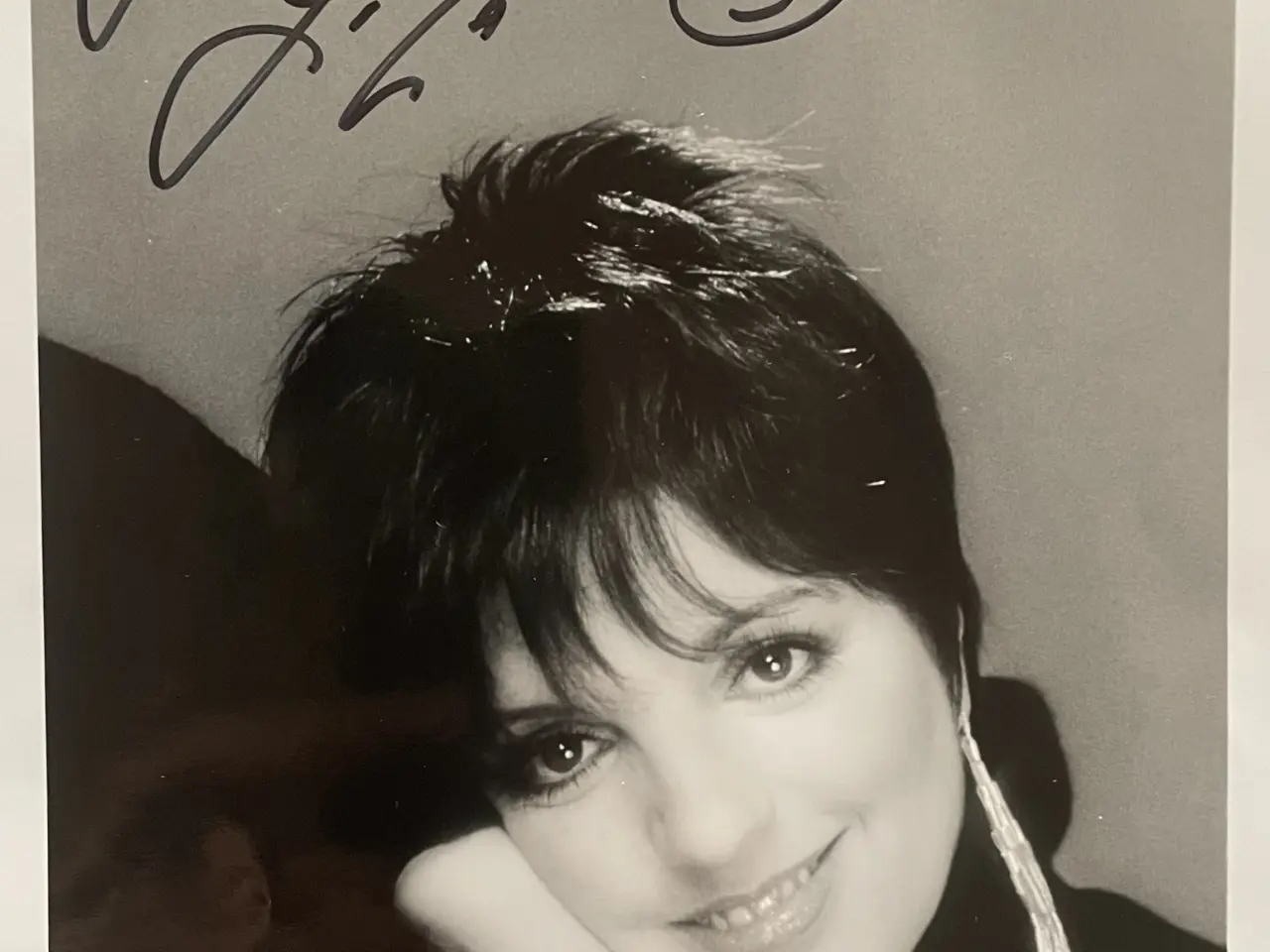 Billede 1 - Autograf af Lizi Minilli (15x25cm) !