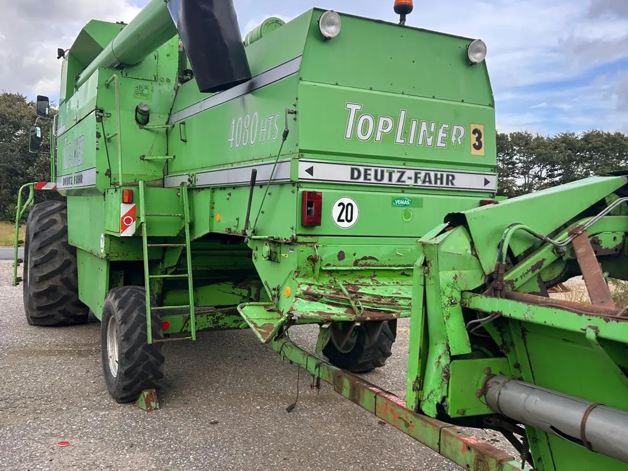 Billede 10 - Deutz-Fahr 4080 HTS TOPLINER V8 256 HK