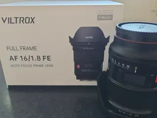 Viltrox 16mm til Sony FE