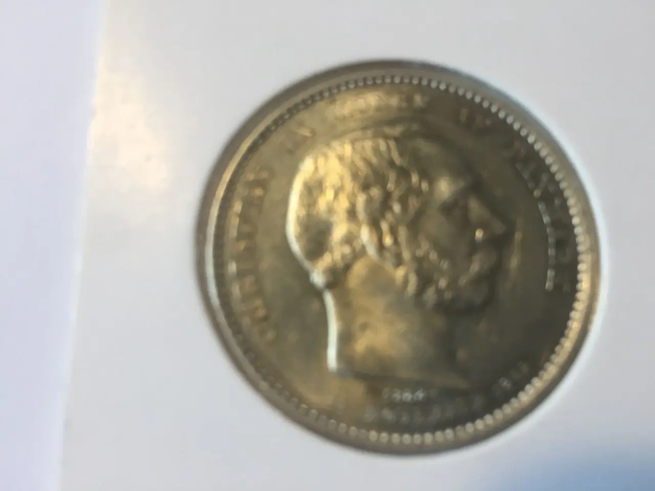 Billede 2 - 2 kr. 1888, Chr. IX 25-års Regeringsjubilæum