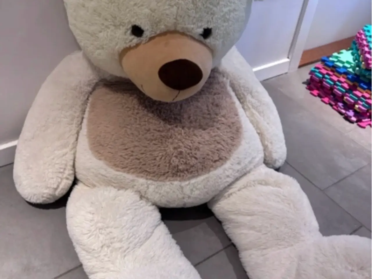 Billede 1 - Stor nussebamse / Bamse sælges