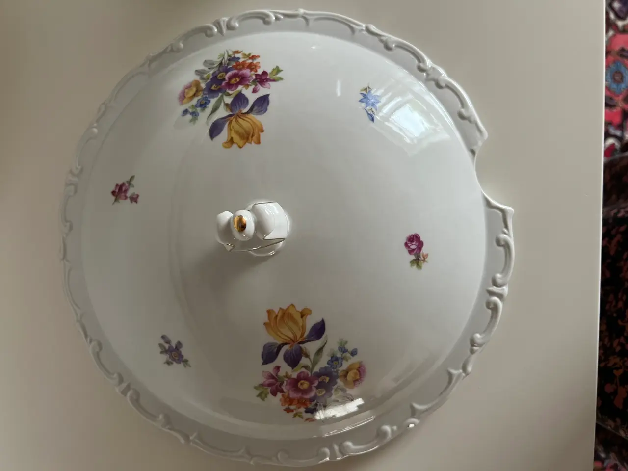 Billede 2 - Ældre porcelænsterrin