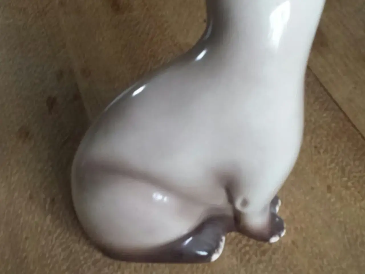 Billede 2 - fin Siameser kat i porcelæn!
