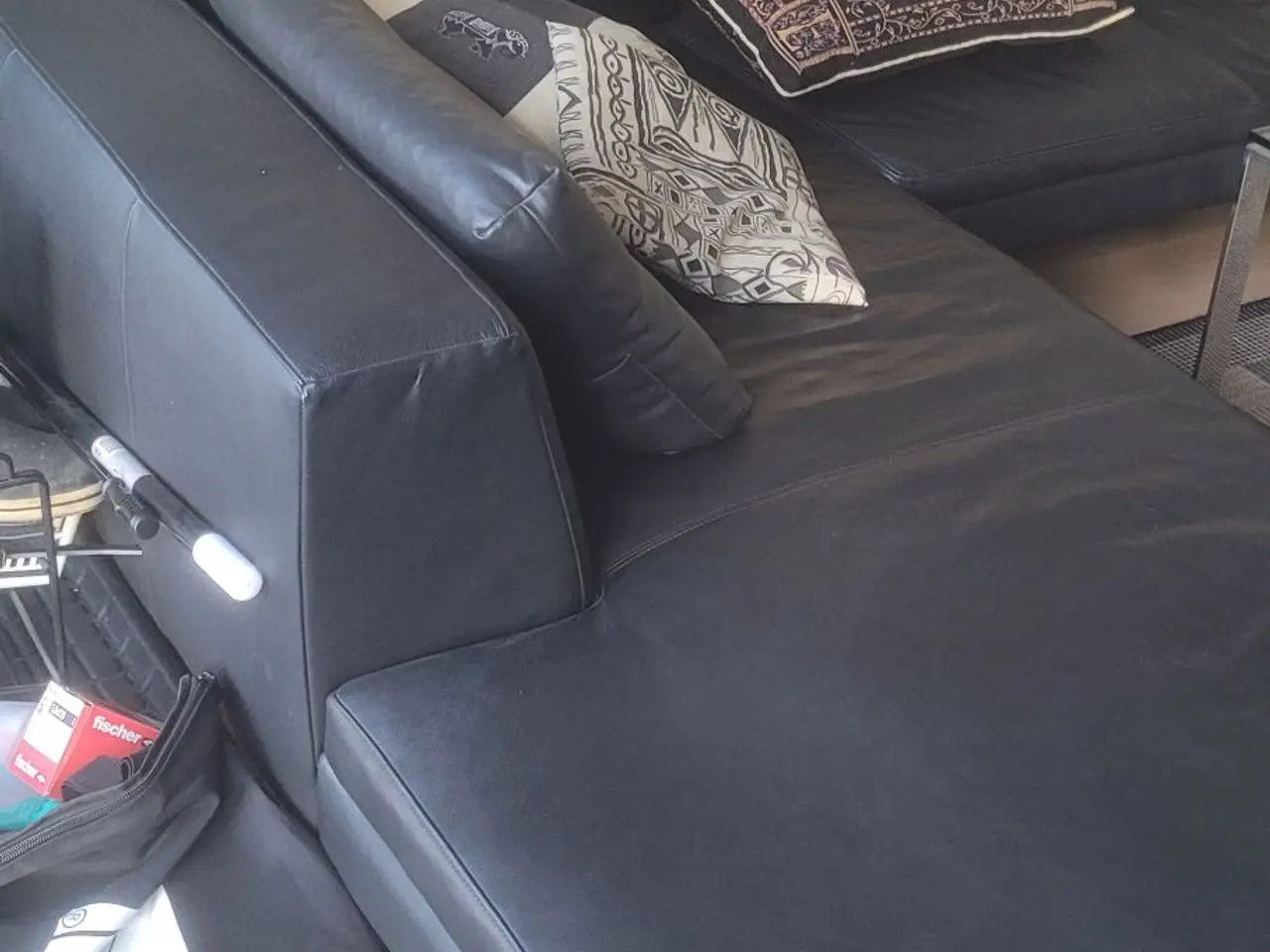 Billede 2 - Savoy læder sofa sort