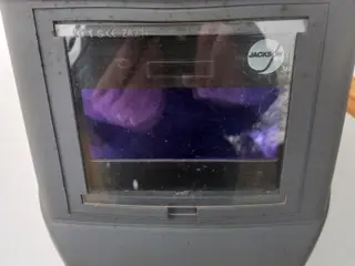 Svejsehjelm med Optisk filter