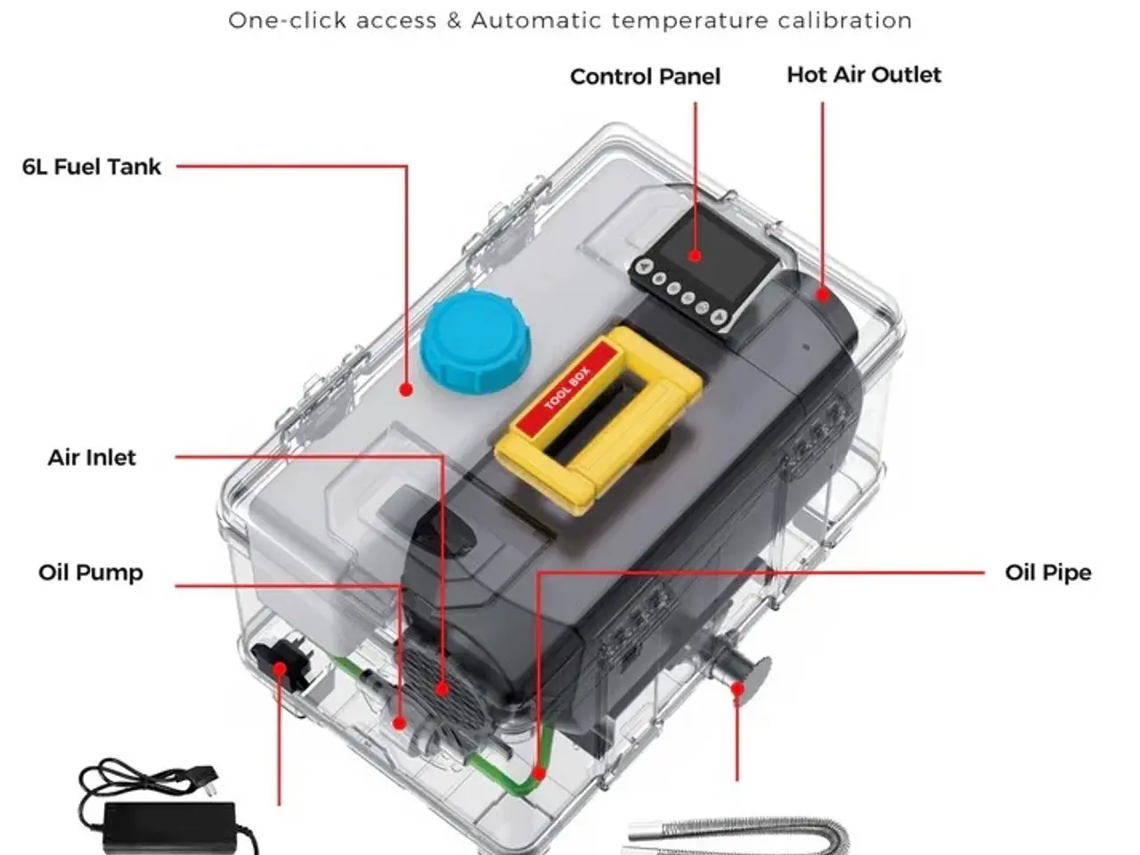 Billede 2 - Sunster Dieselfyr TB10 8kW 12/24V med WiFi 