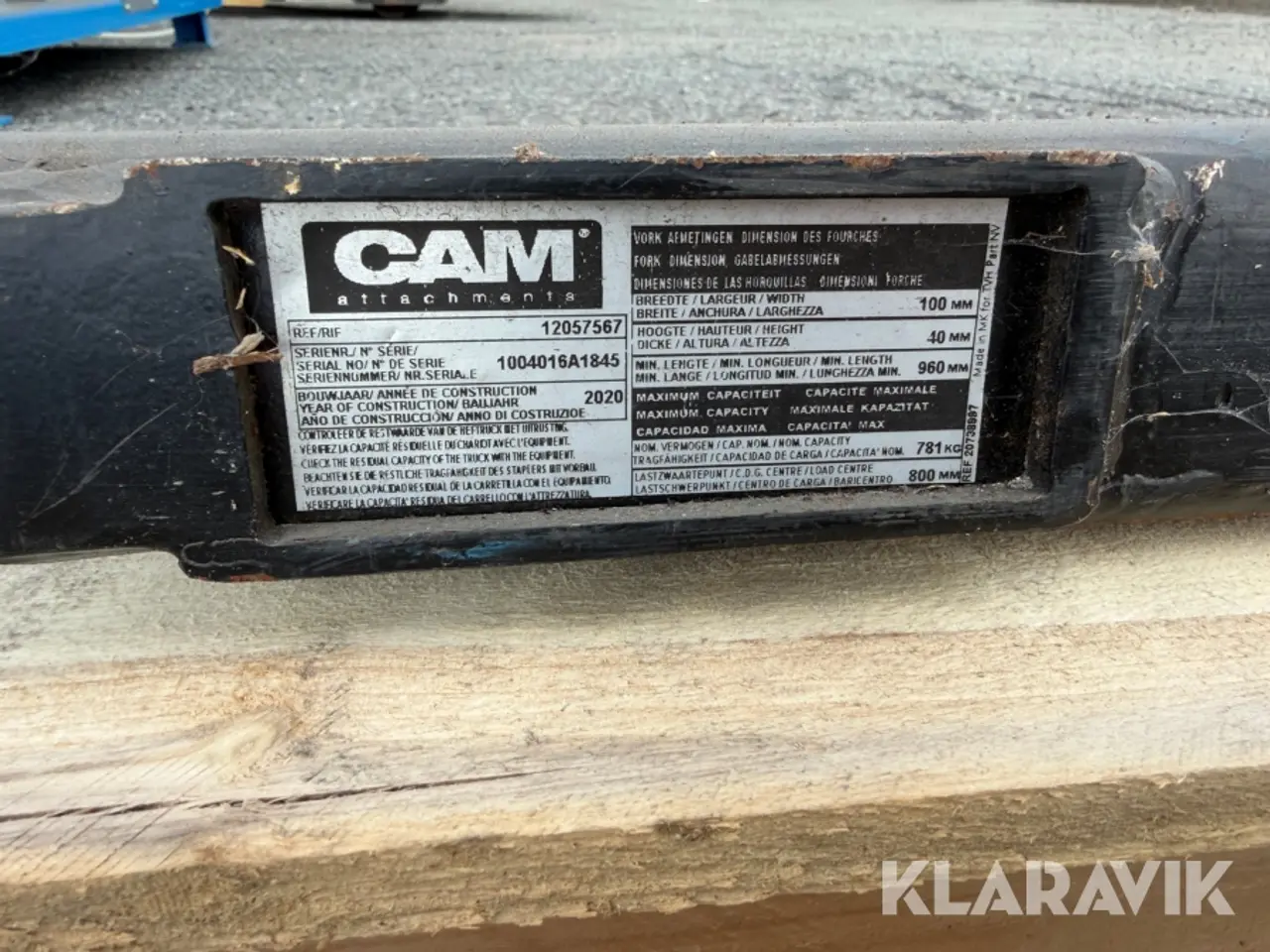 Billede 8 - Pallegafler CAM 12057567