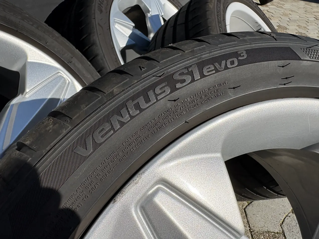 Billede 8 - 18" Org. Ford Alufælge m/gode Hankook Sommerdæk
