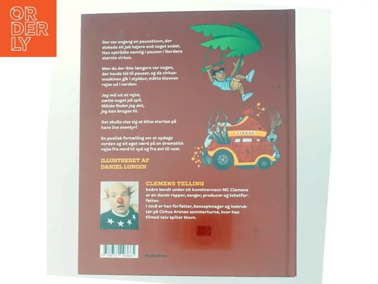Billede 3 - Jagten på den tabte tåre : klovnen og kronprinsen af Clemens Telling (Bog)