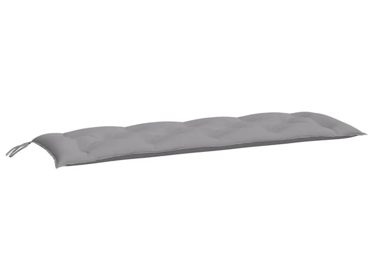Billede 2 - Hynde til havebænk 150x50x7 cm oxfordstof grå