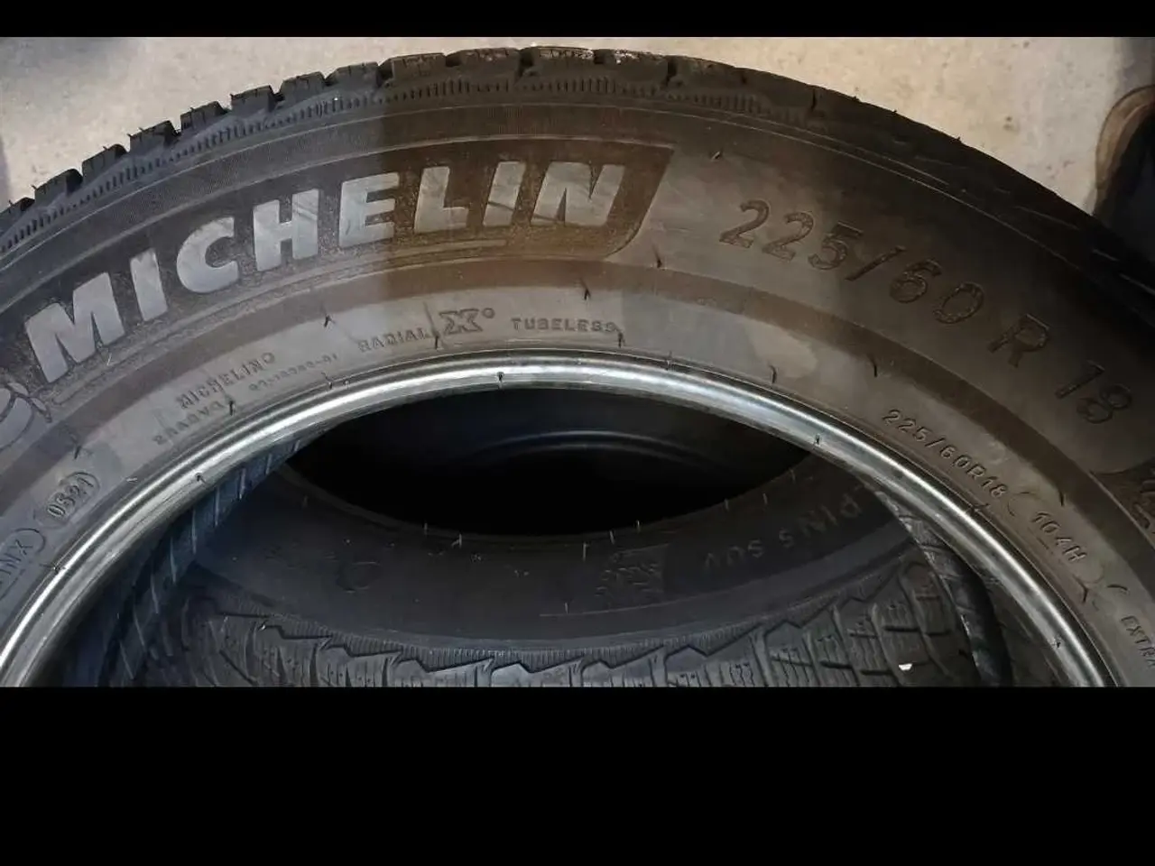 Billede 1 - 4 stk Michelin vinterdæk 
