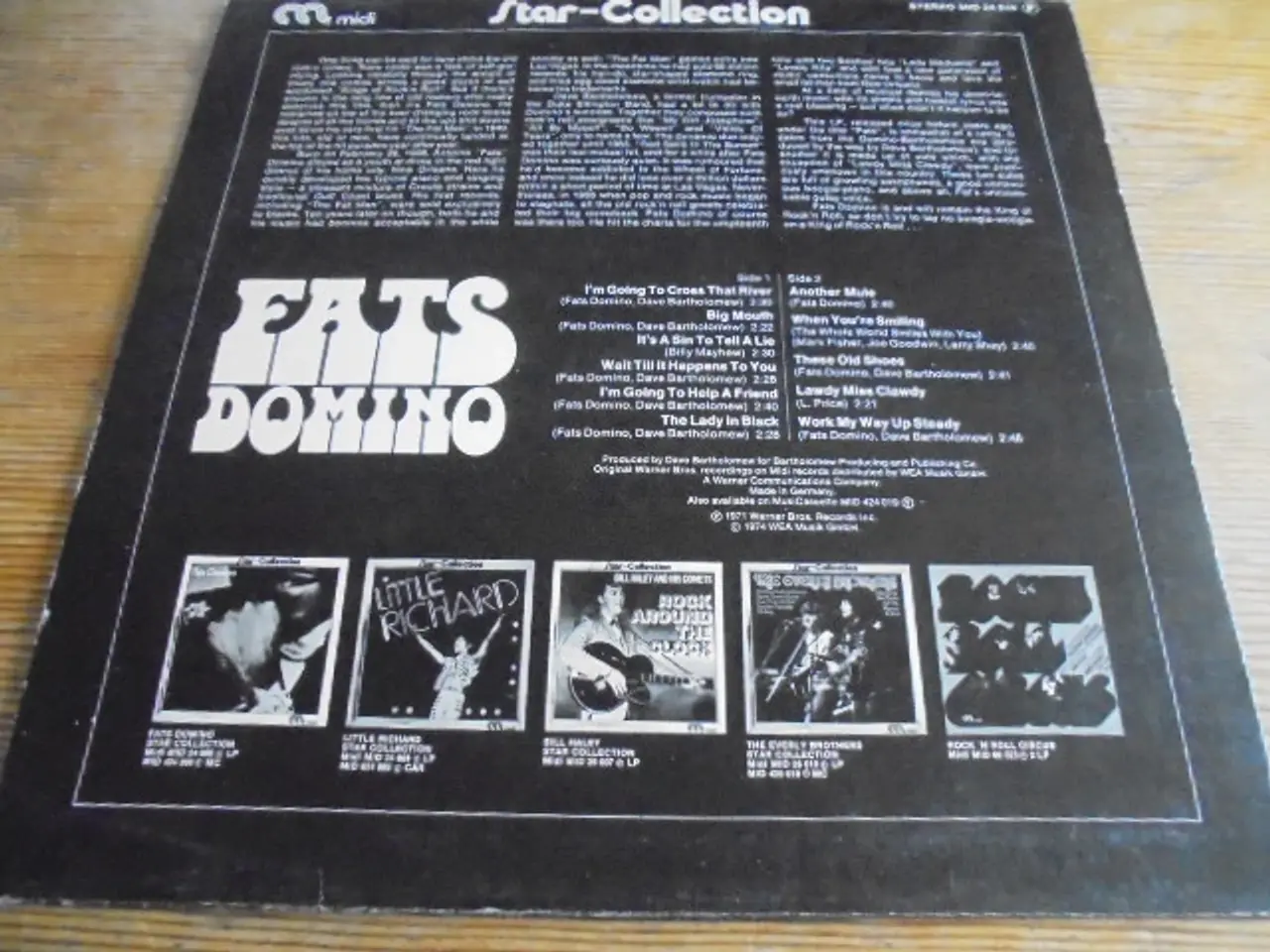 Billede 2 - LP: Fats Domino – Star-Collection Vol. 2