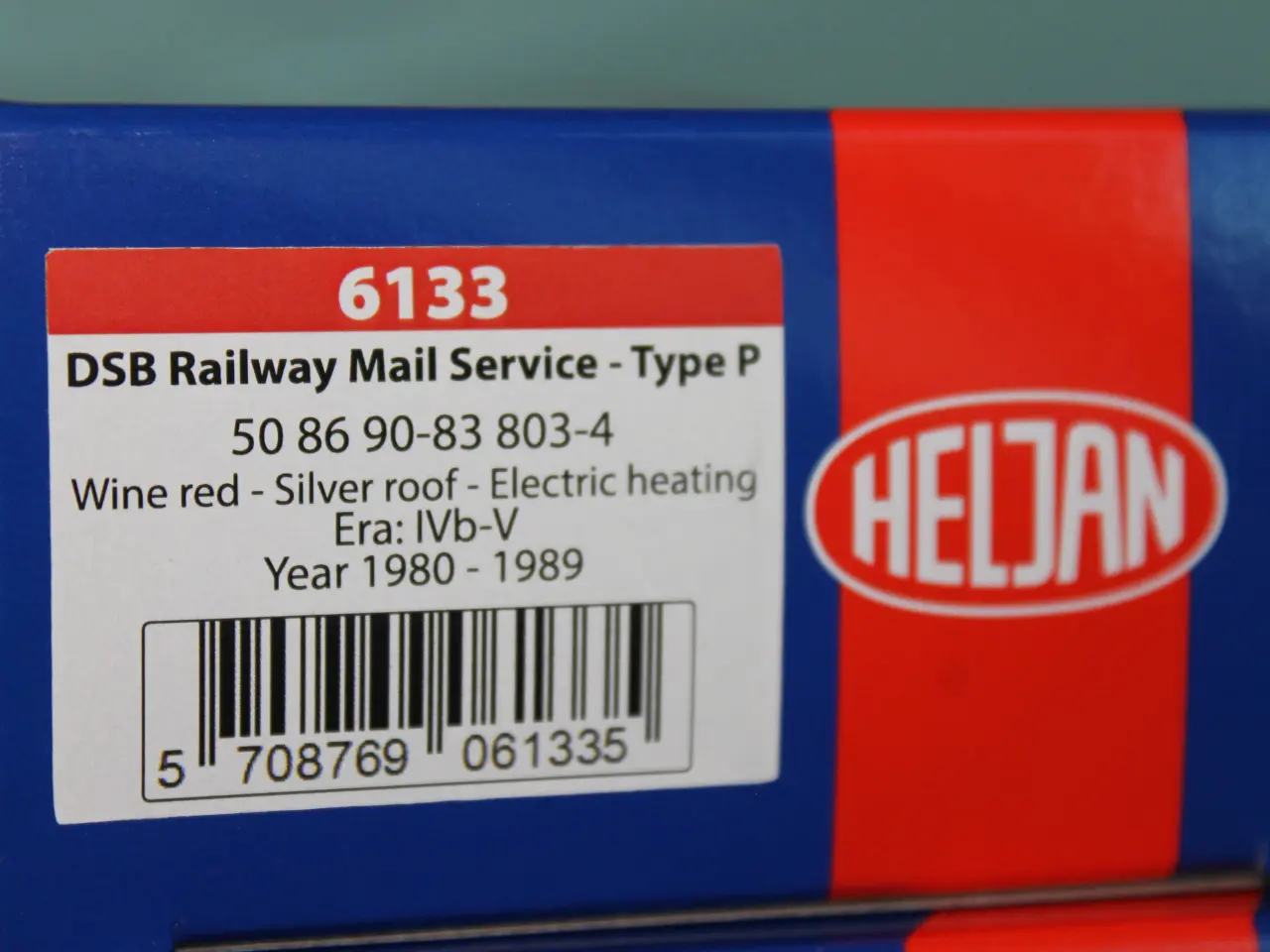 Billede 9 - Heljan H0 6133  DSB Postvogn