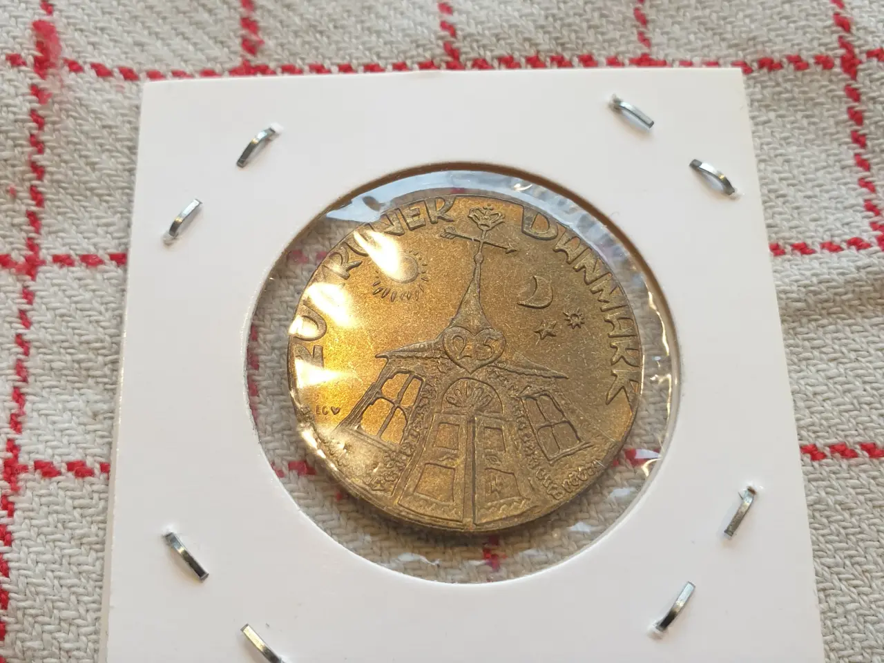 Billede 1 - 20 Kroner Margrethe II og Prins Henrik Sølvbryllup