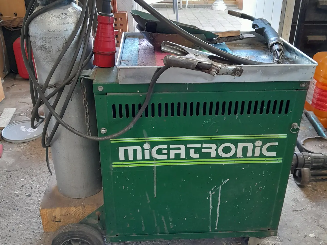 Billede 3 - micatronic 180 co2 svejser med flaske