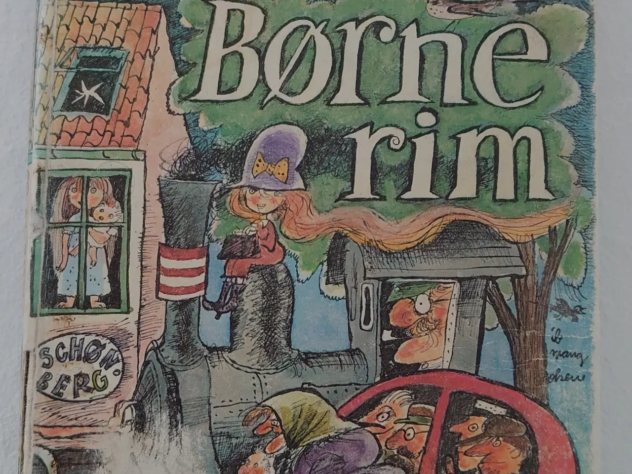 Billede 1 - Halfdan Rasmussen: Børnerim. ill. Ib Spang O. 1969