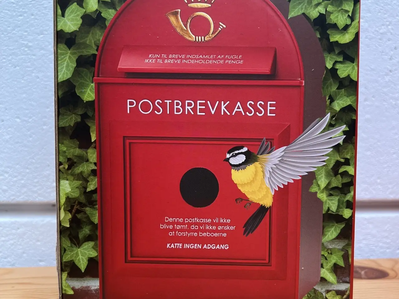 Billede 1 - Postkasse Fuglehus