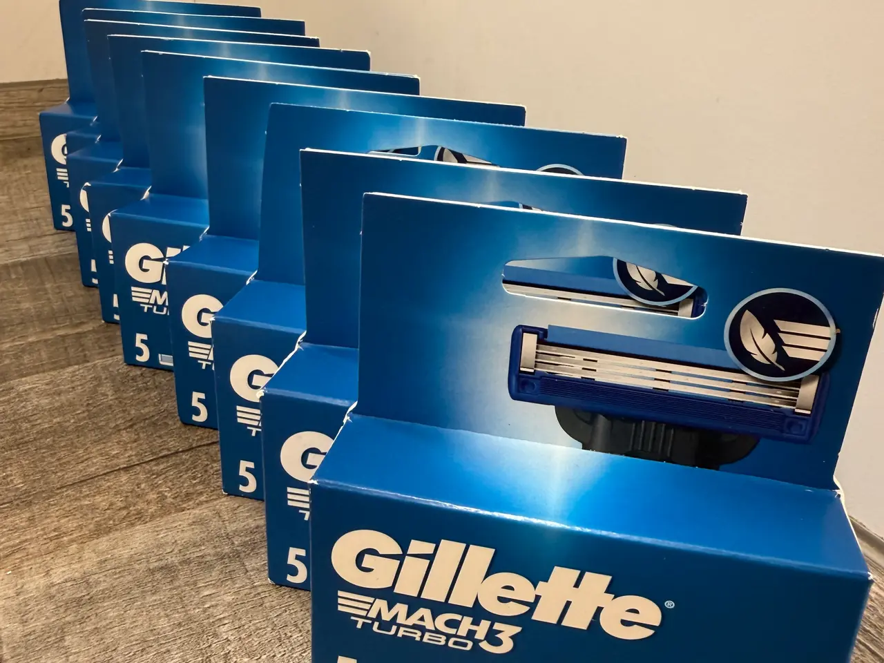 Billede 1 - Gillette Mach 3 turbo barberblade 45 stk