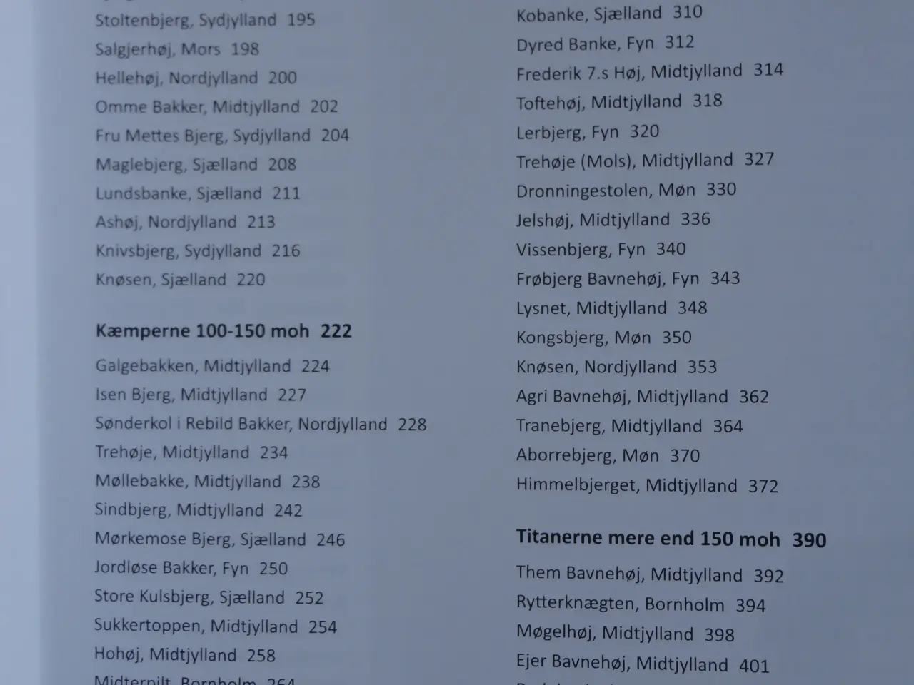 Billede 3 - Danmarks Bjerge  :