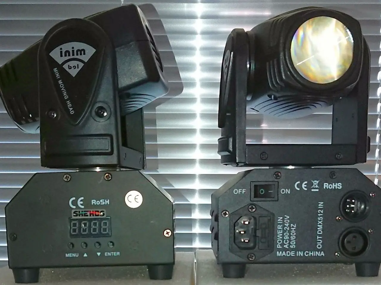 Billede 3 - Udlejes - MOVING HEAD 360º BEAM RGBW.