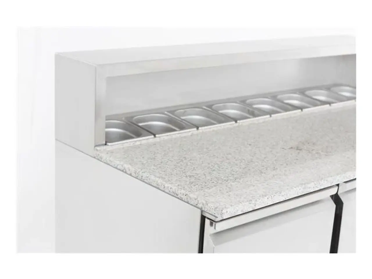 Billede 3 - Pizzadisk med 3 døre – B1368 x D700 x H1090 mm