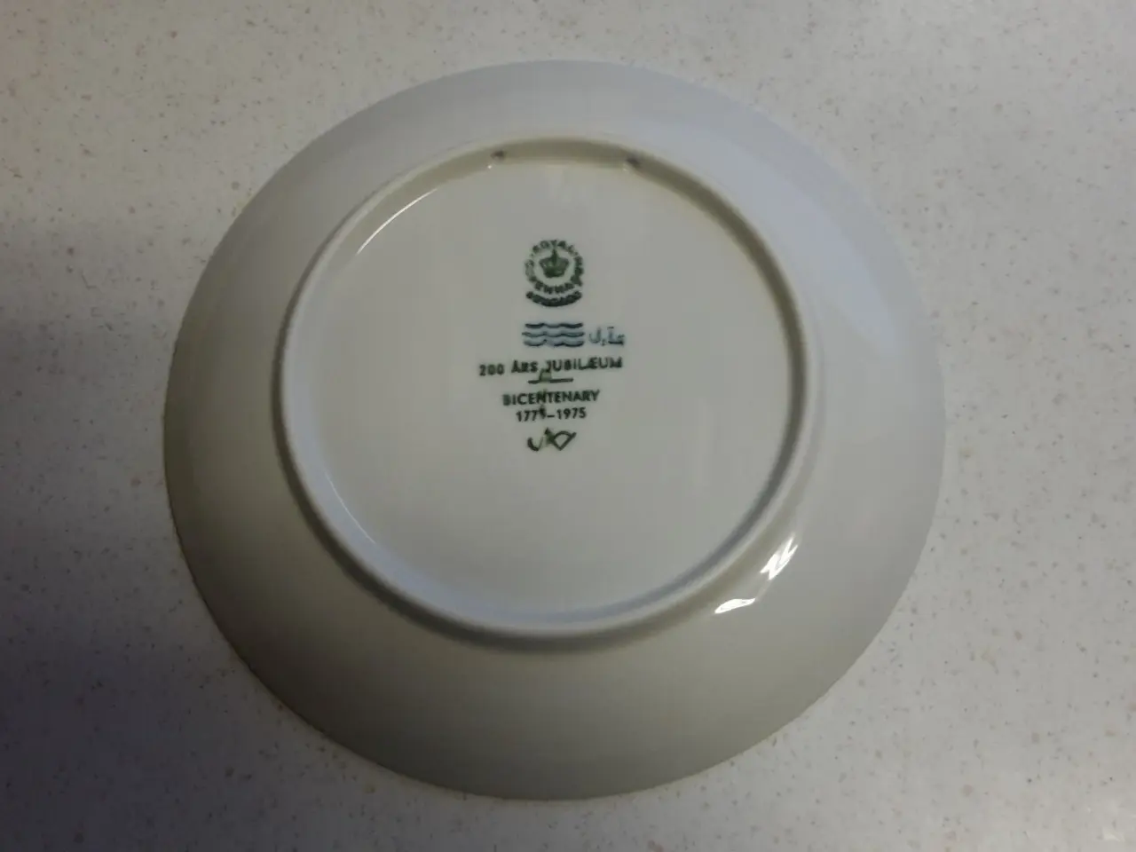 Billede 3 - Jubilæums Platte, Royal Copenhagen Porcelæn 1975