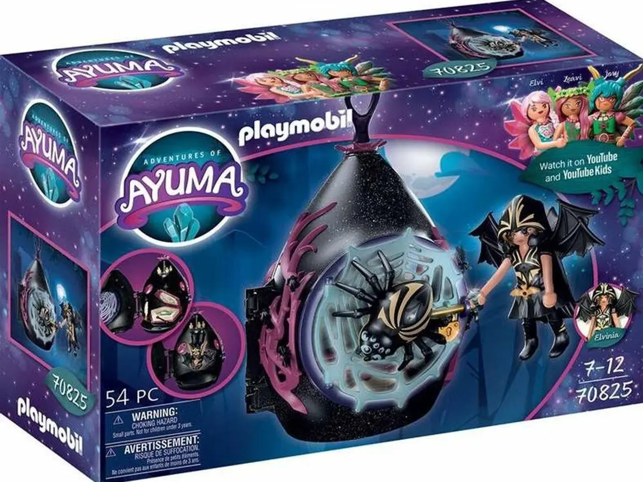 Billede 1 - 🦇 Playmobil Ayuma 70825 – Bat Fairies Skjulested