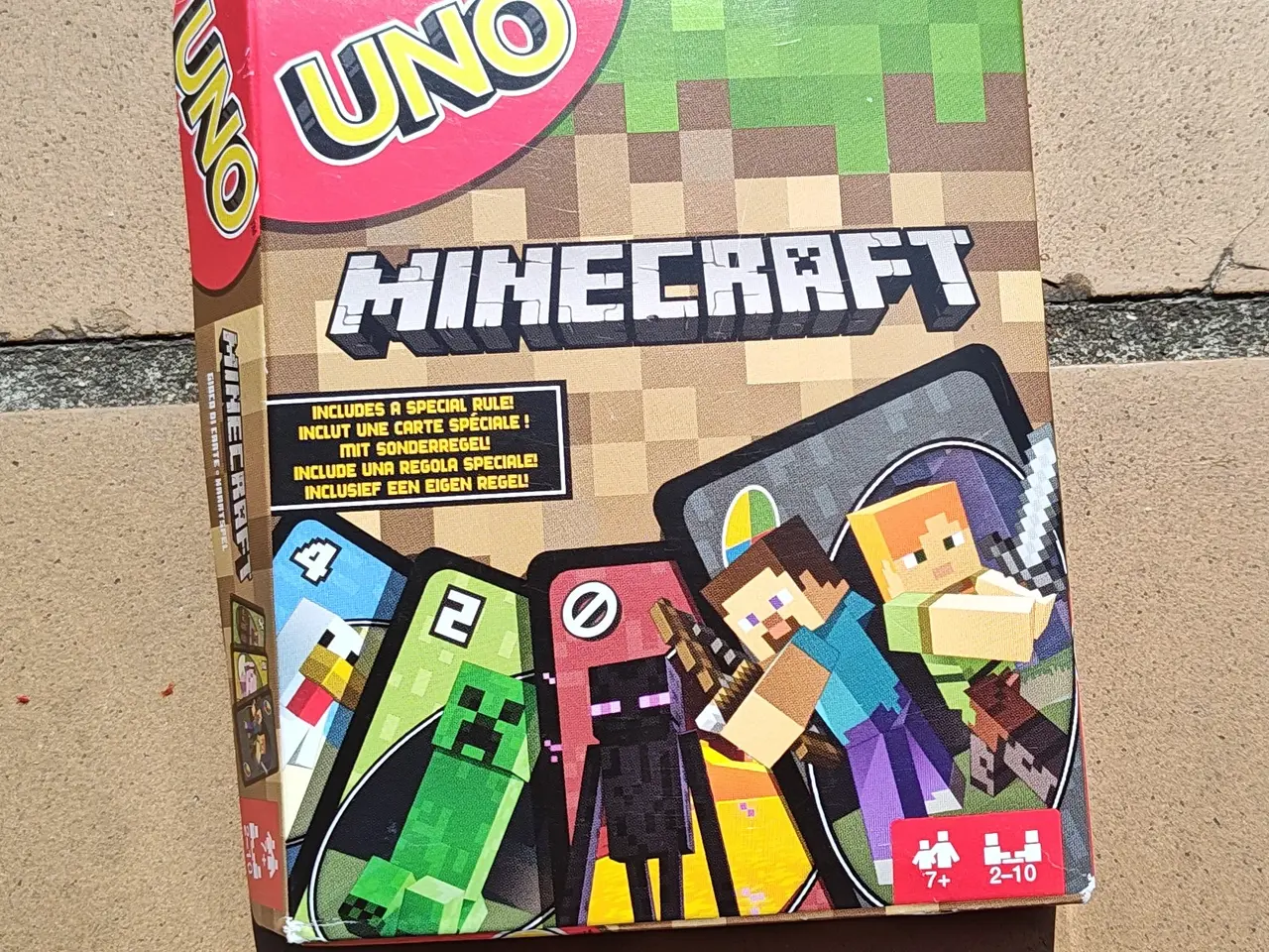 Billede 1 - UNO Minecraft Kortspil