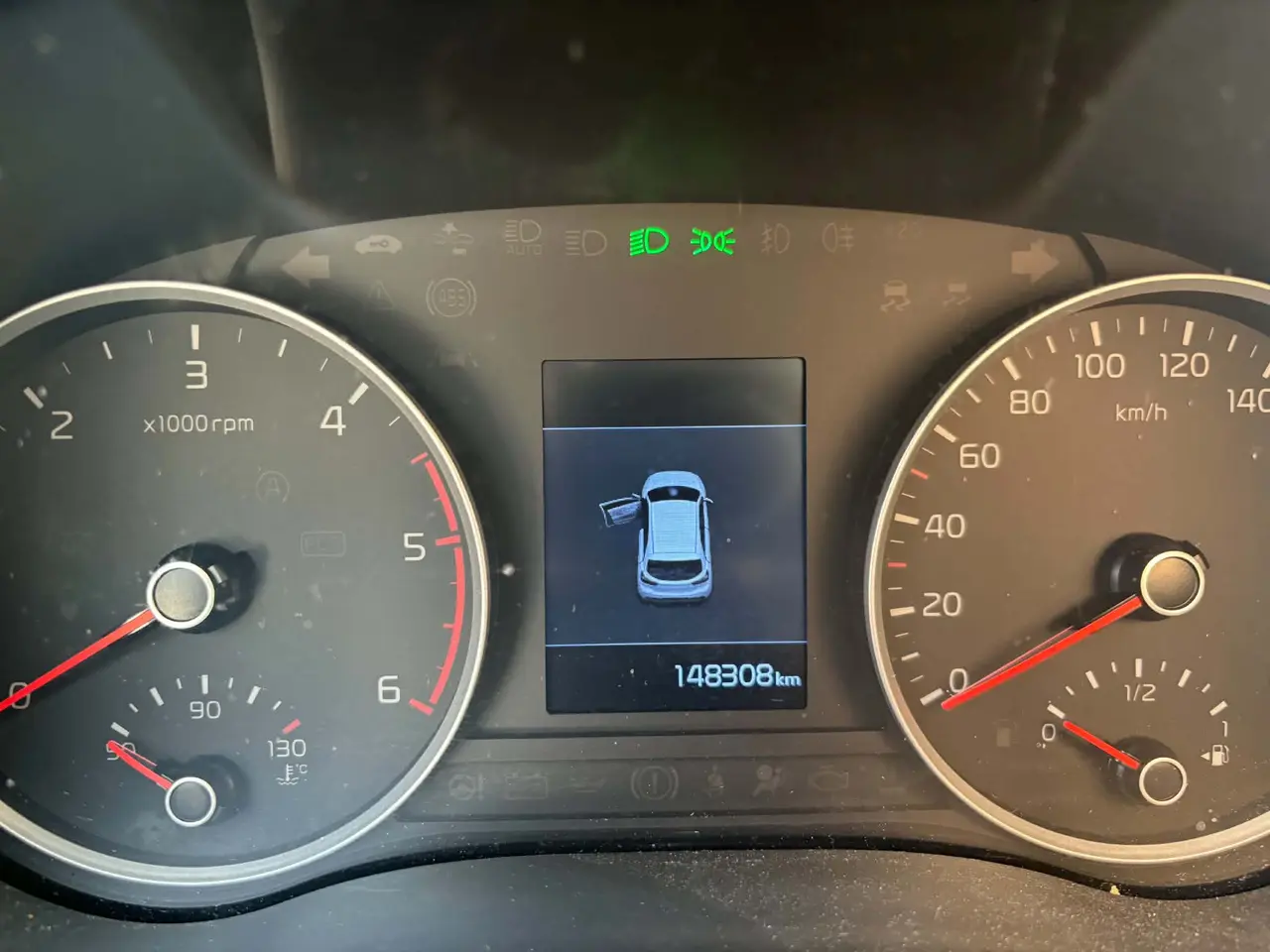 Billede 2 - Velholdt & Økonomisk Kia Rio 1.4 CRDi (2017)